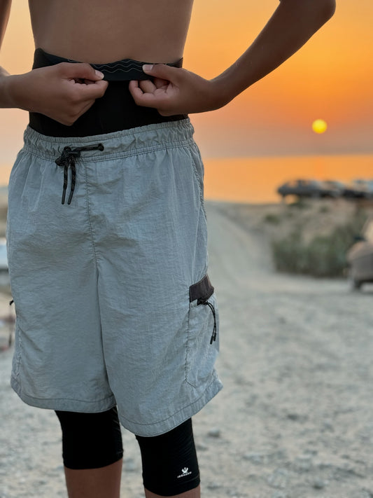 Legging de Sport 3/4 Homme Taille Haute – Sous-vêtement Technique & Maintien Renforcé