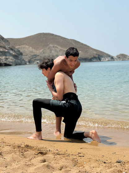 Legging de Sport Homme Taille Haute – Sous-vêtement Technique & Maintien Renforcé